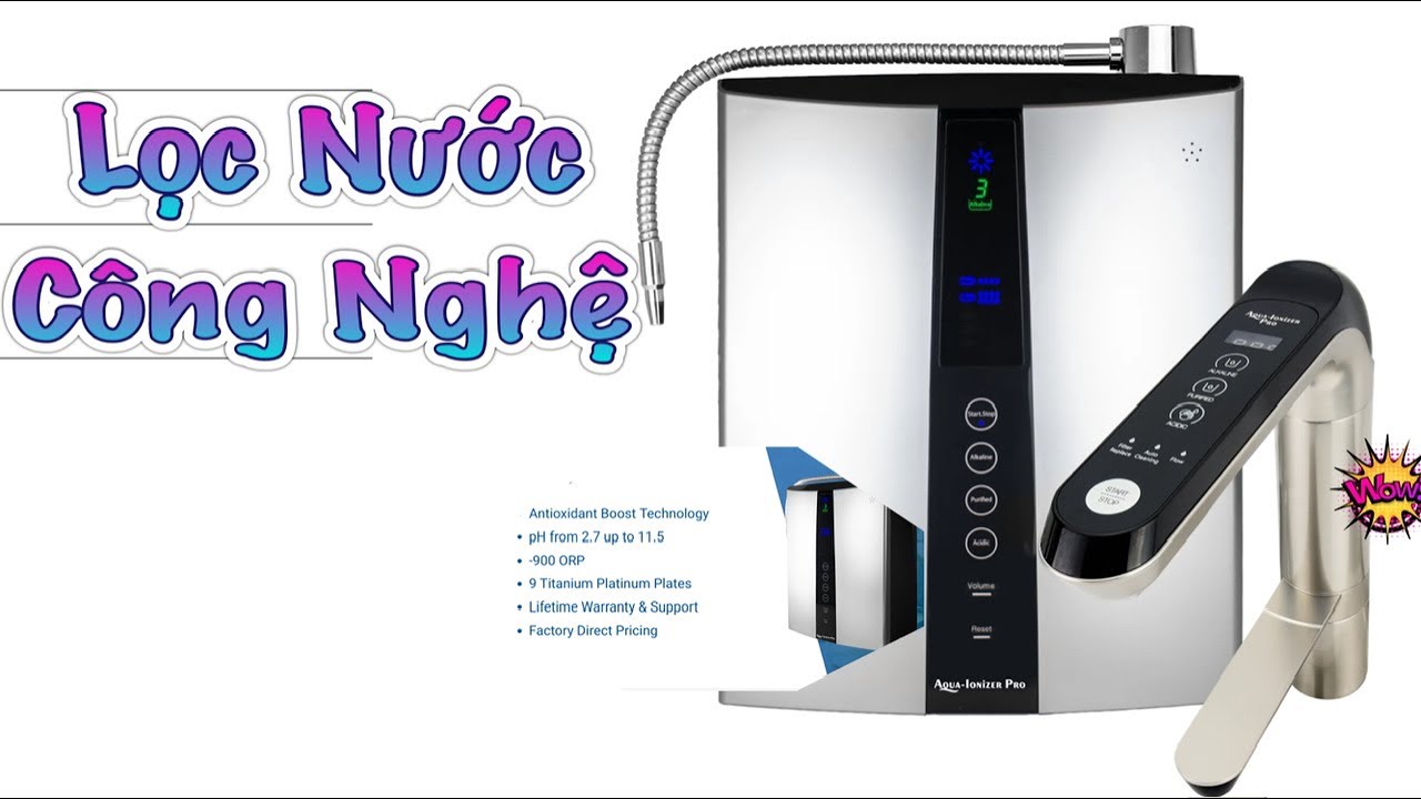 Lọc Nước Công Nghệ - Món Quà Sức Khỏe -Mở Hộp & Lắp Đặt Máy Lọc Nước HQ - Aqua Ionizer Pro -Vlog 305