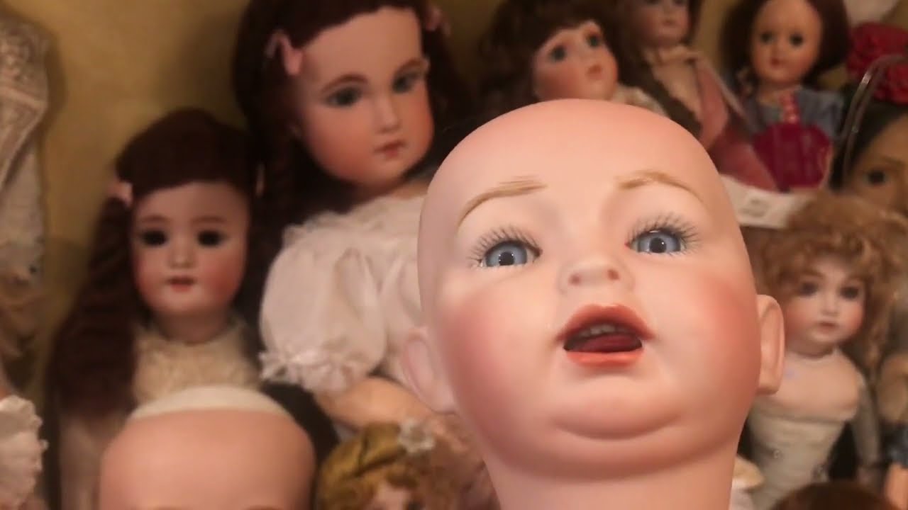ASMR- DOLL LOVERS -  TODAY I HAVE RESCUED ANTIQUE DOLLS RESCUED FROM FLEA MARKET!💛💝💛!