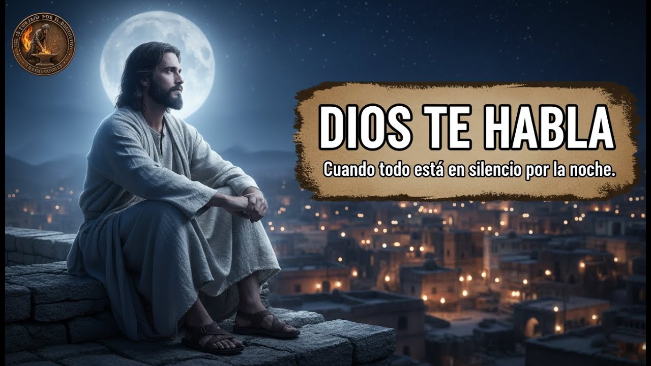 Cuando todo está en silencio por la noche, Dios te habla. Oración de la Noche