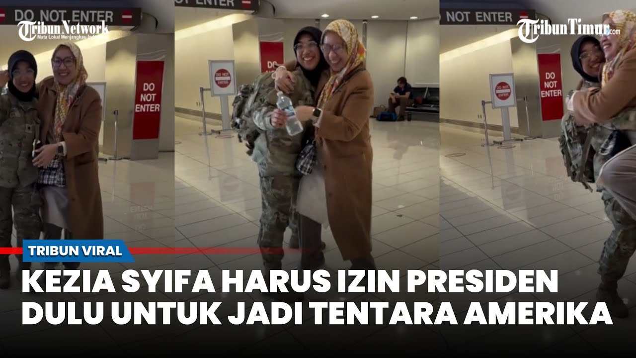 VIRAL! Kezia Syifa Jadi Perbincangan, Harus Minta Izin Dulu untuk Jadi Tentara Amerika