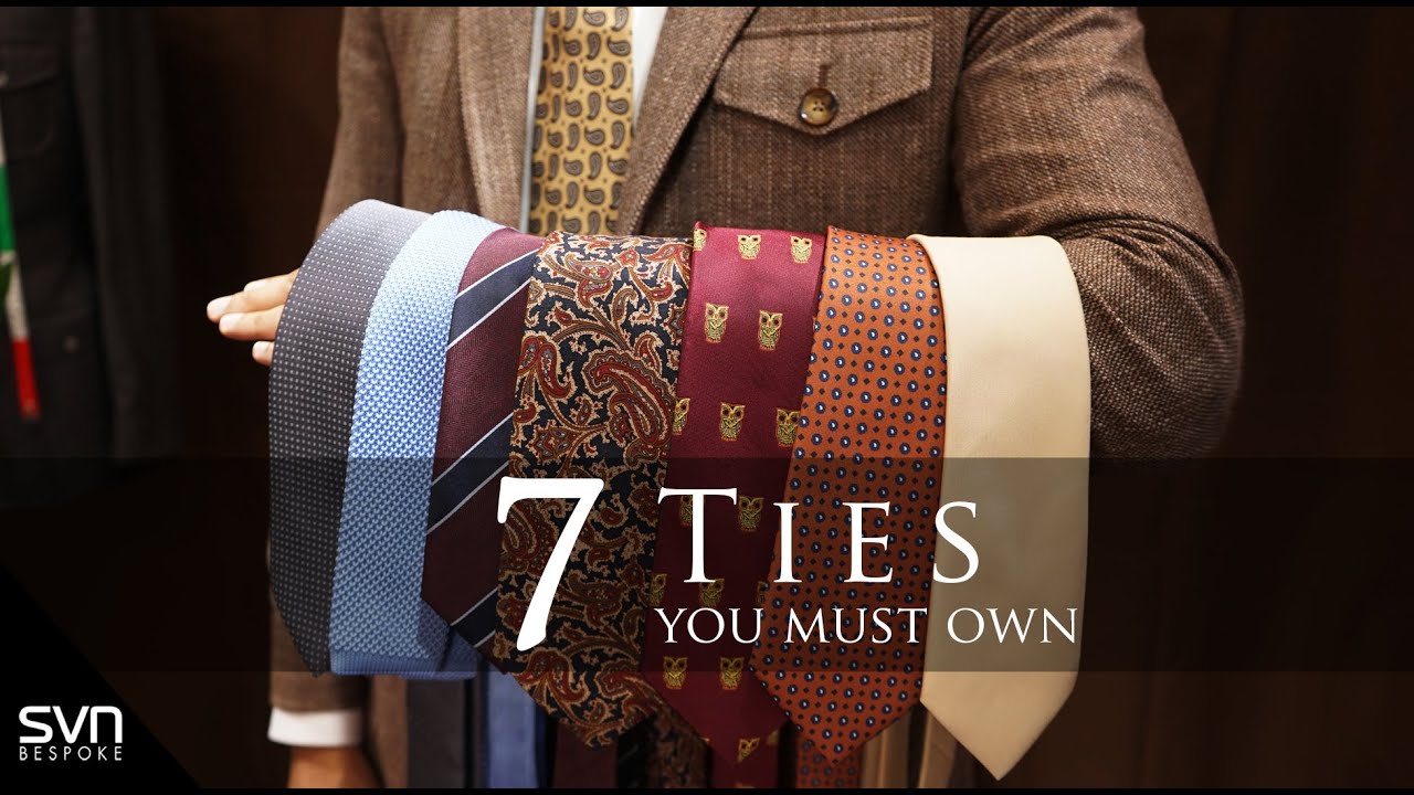 เนคไท7เส้นที่สุภาพบุรุษต้องมี | SVN BESPOKE