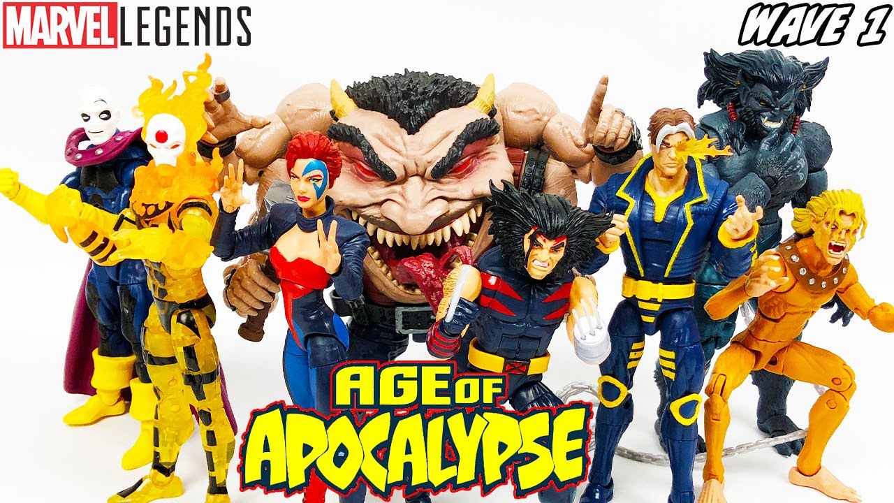Marvel Legends AGE OF APOCALYPSE Wave 1 Review - BAF SUGAR MAN