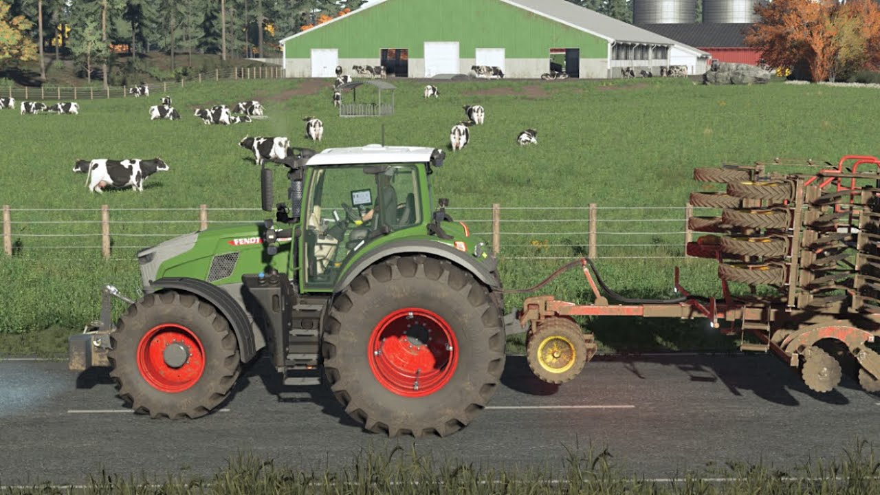 FS22 Southern Sweden Ep 35  | Swedish farm work | TIMELAPSE