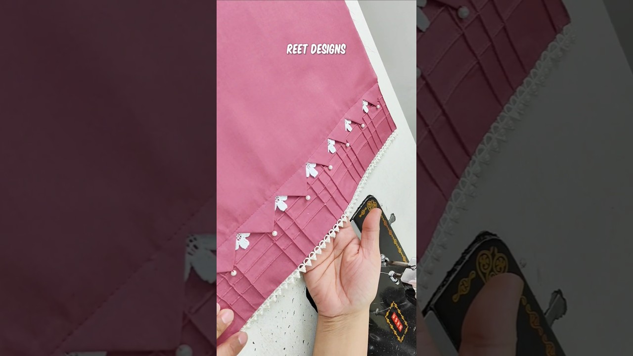 Amazing trouser design with easy sewing tips #reetdesigns #shorts