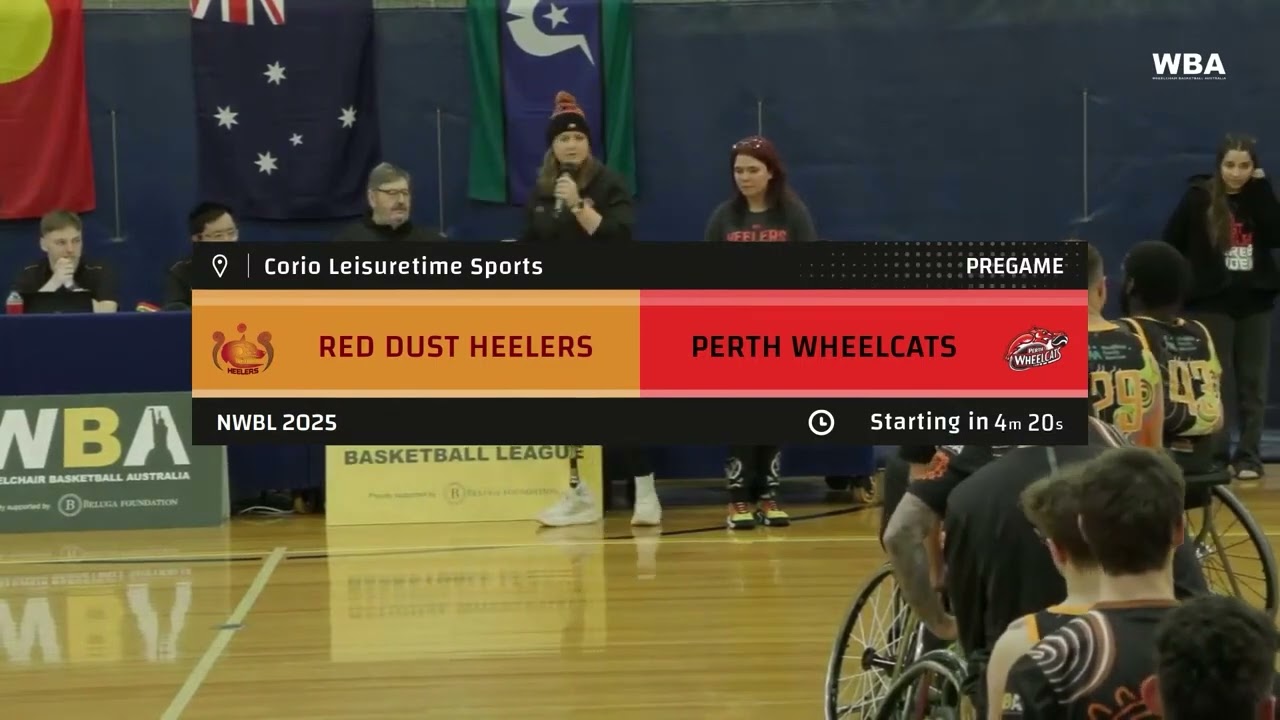 NWBL 2025 Red Dust Heelers v Perth Wheelcats