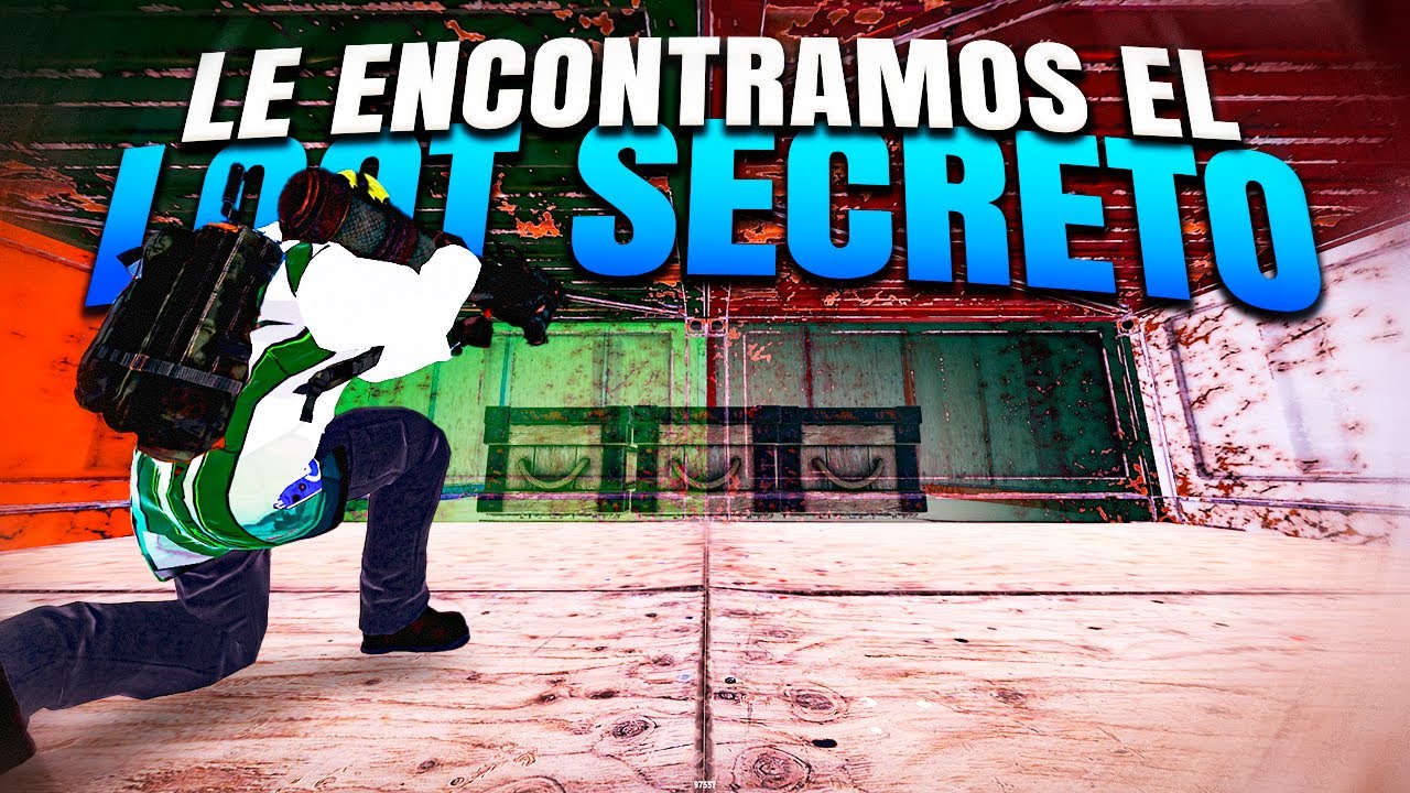 RAIDEO y ENCUENTRO su LOOT SECRETO- RUST - Gameplay espa&ntilde;ol