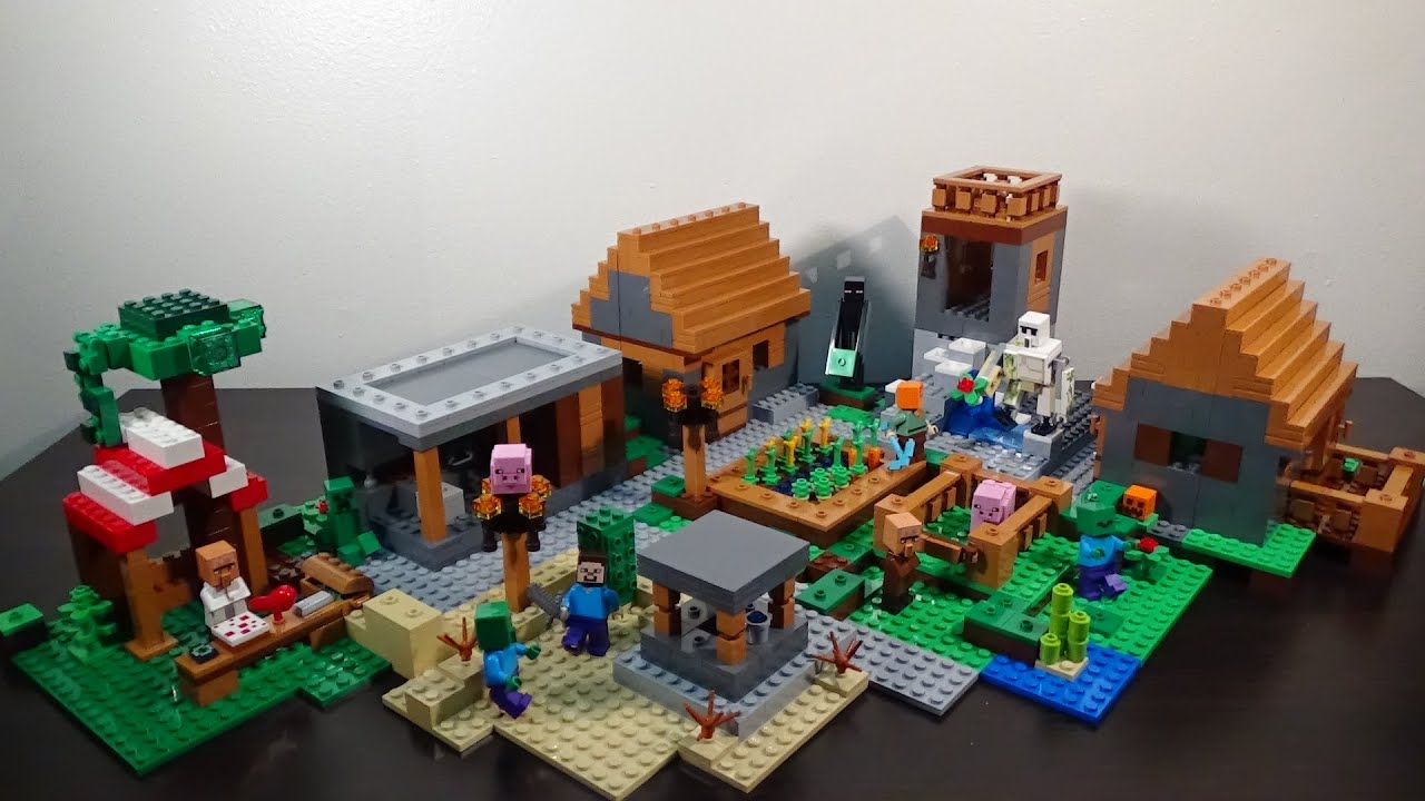 LEGO Minecraft The Village Review - Set 21128