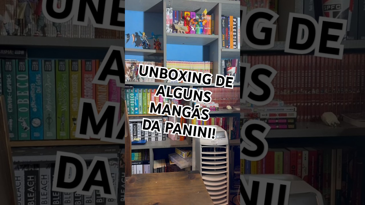 Unboxing de alguns mang&aacute;s #unboxingmangas #unboxing #mangas #jjk
