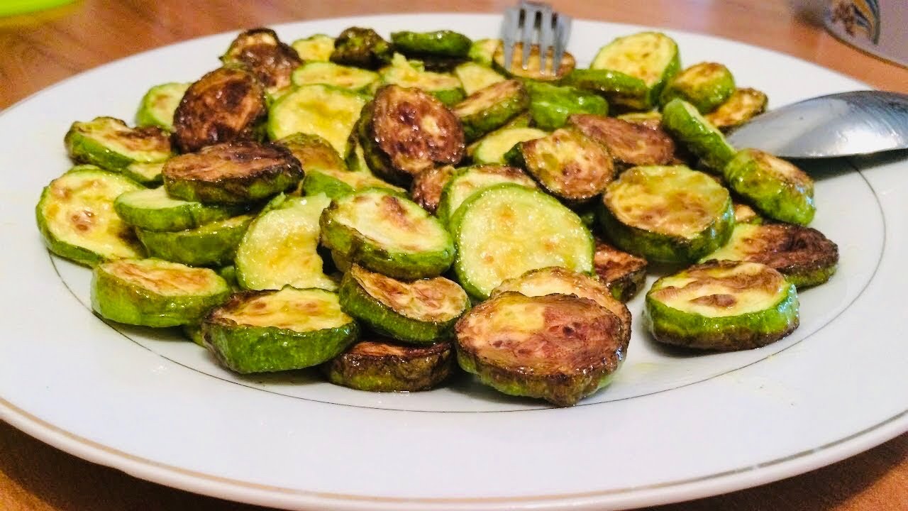 Courgettes  Blanches Au Four