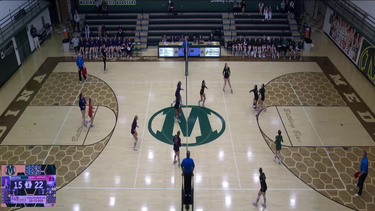OHSAA Division I Girls Volleyball District Semifinal - Medina vs Berea-Midpark