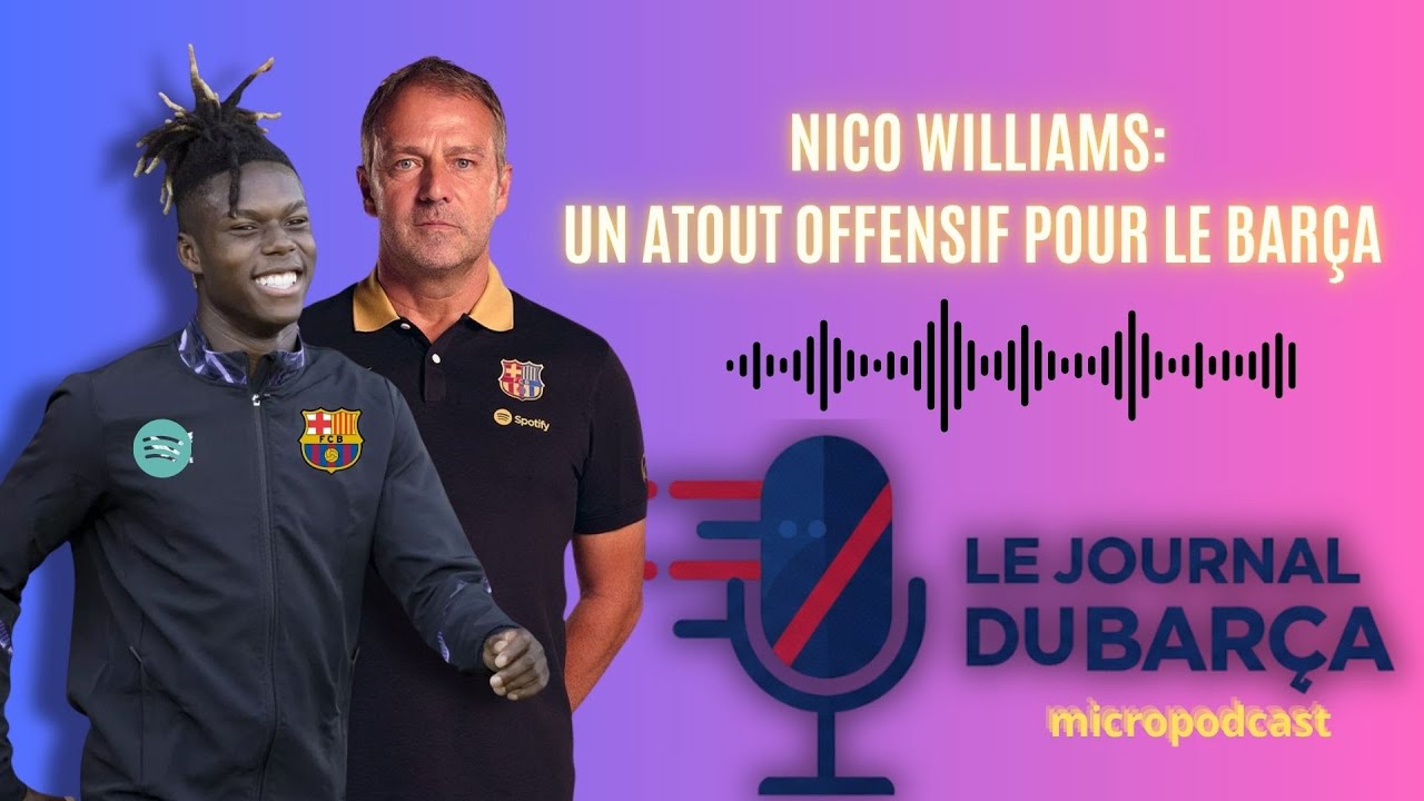 Le Barça prépare un coup de génie avec Nico Williams !