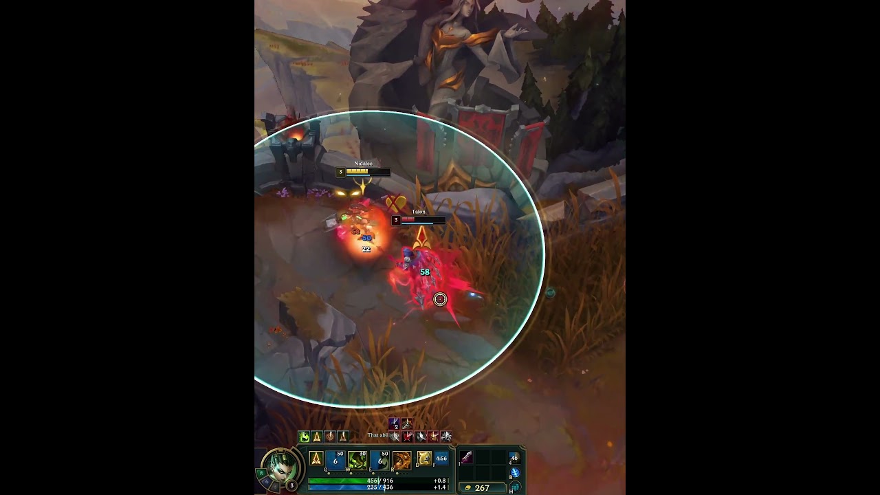 PTA Nidalee 1v2 Outplay #leagueoflegends #challenger #nidalee