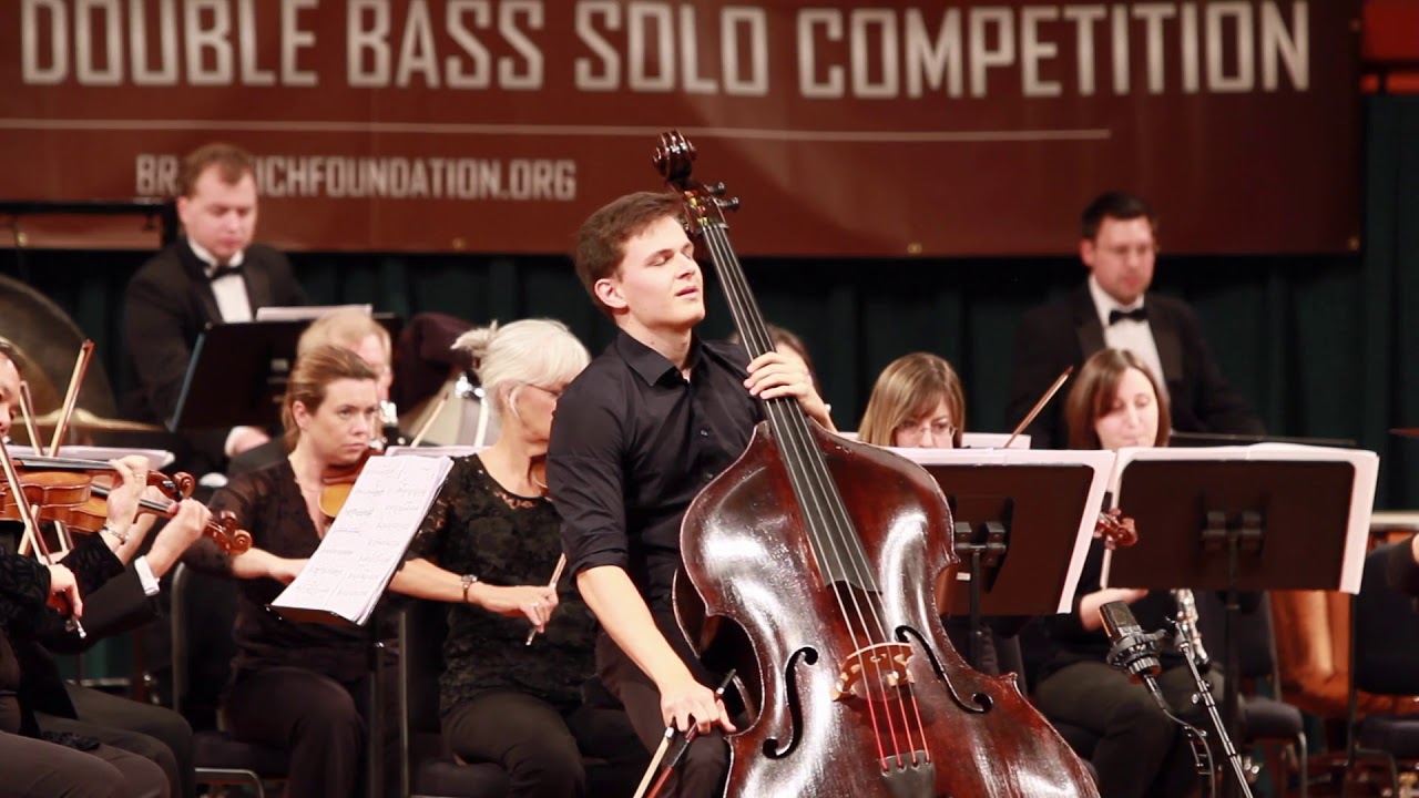 Dominik Wagner performs Andres Martin Concerto for Double Bass