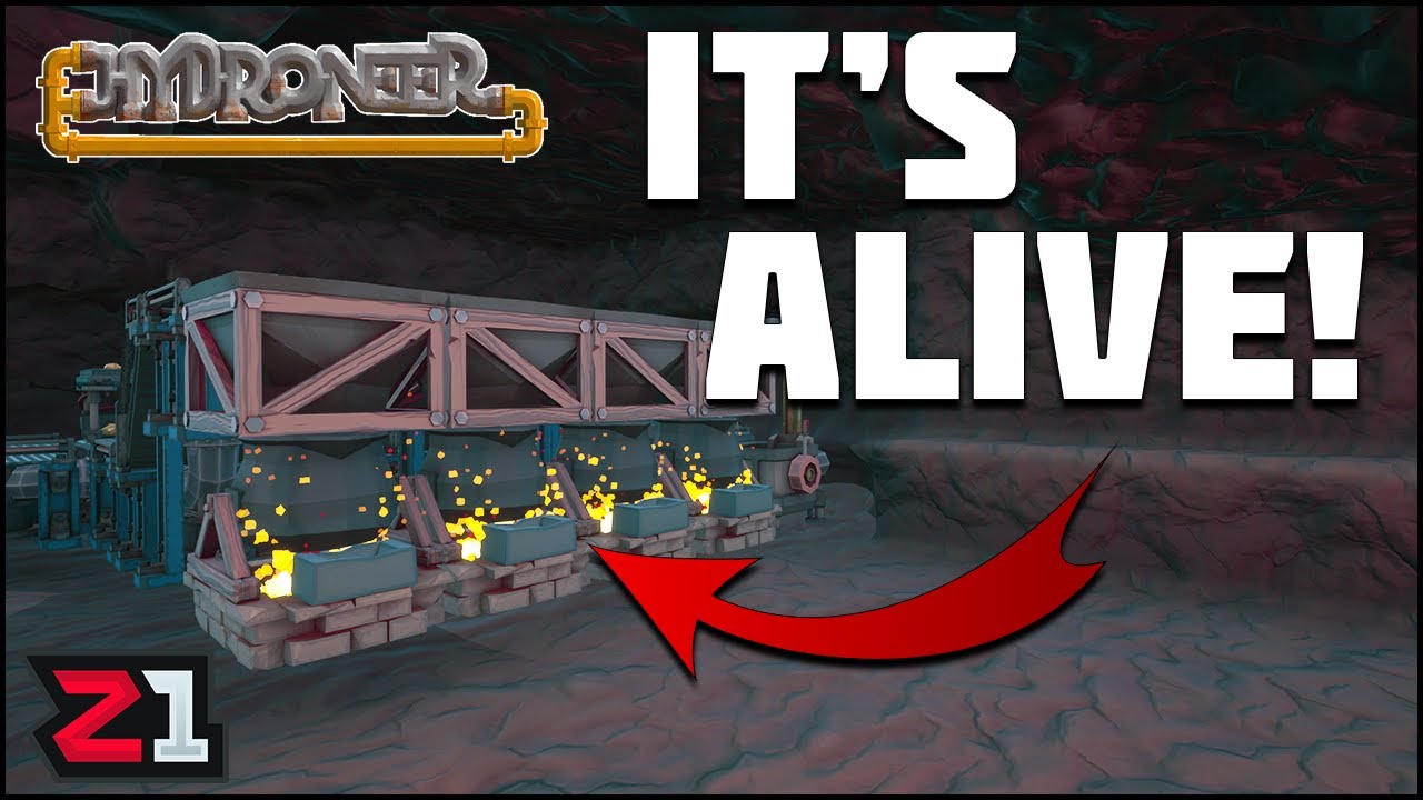 Firing Up The New MEGA MINE ! Hydroneer 2.0 [E9]