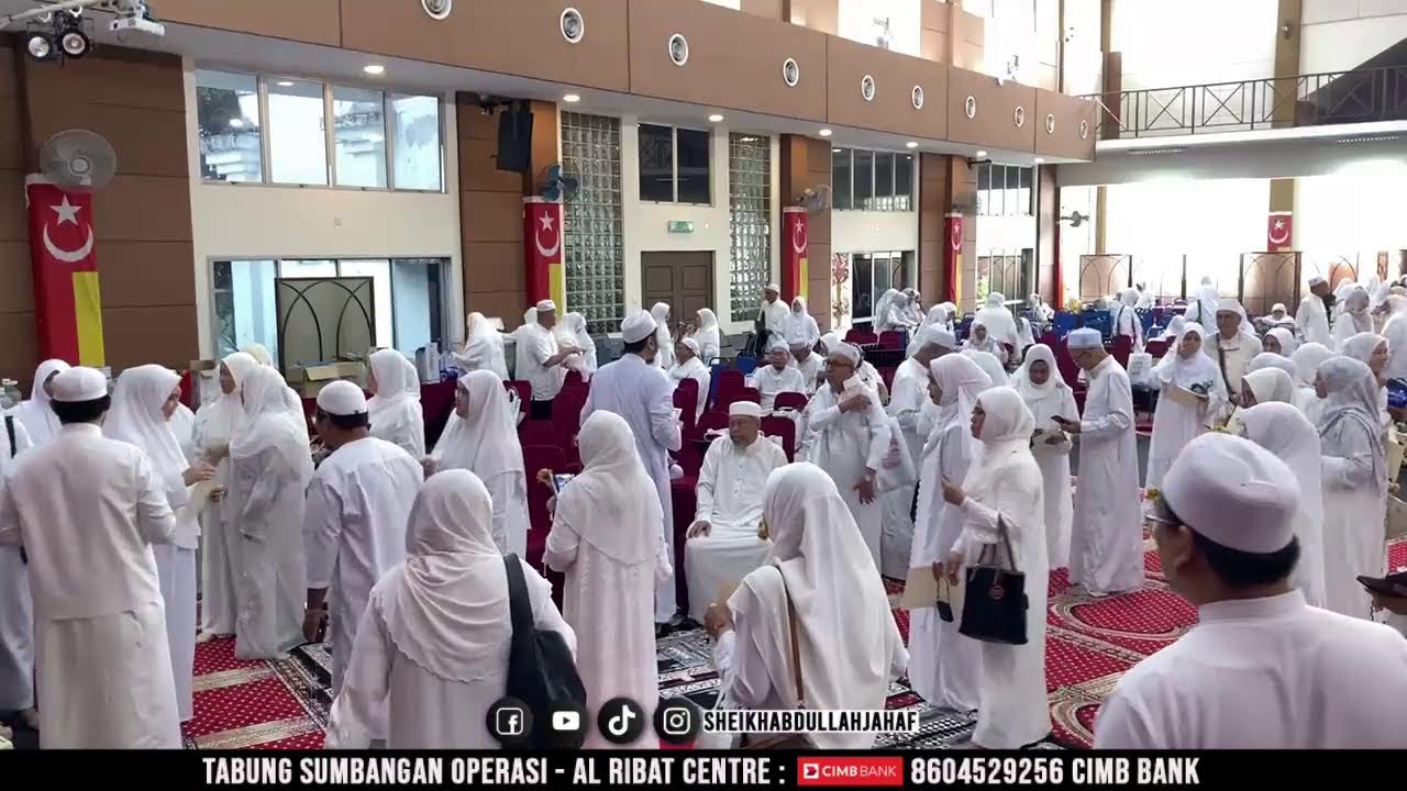 Majlis Khatam Tadarus Al Quran Ramadan 1447h pimpinan Sheikh Abdullah Jahaf, 15 Mac 2026