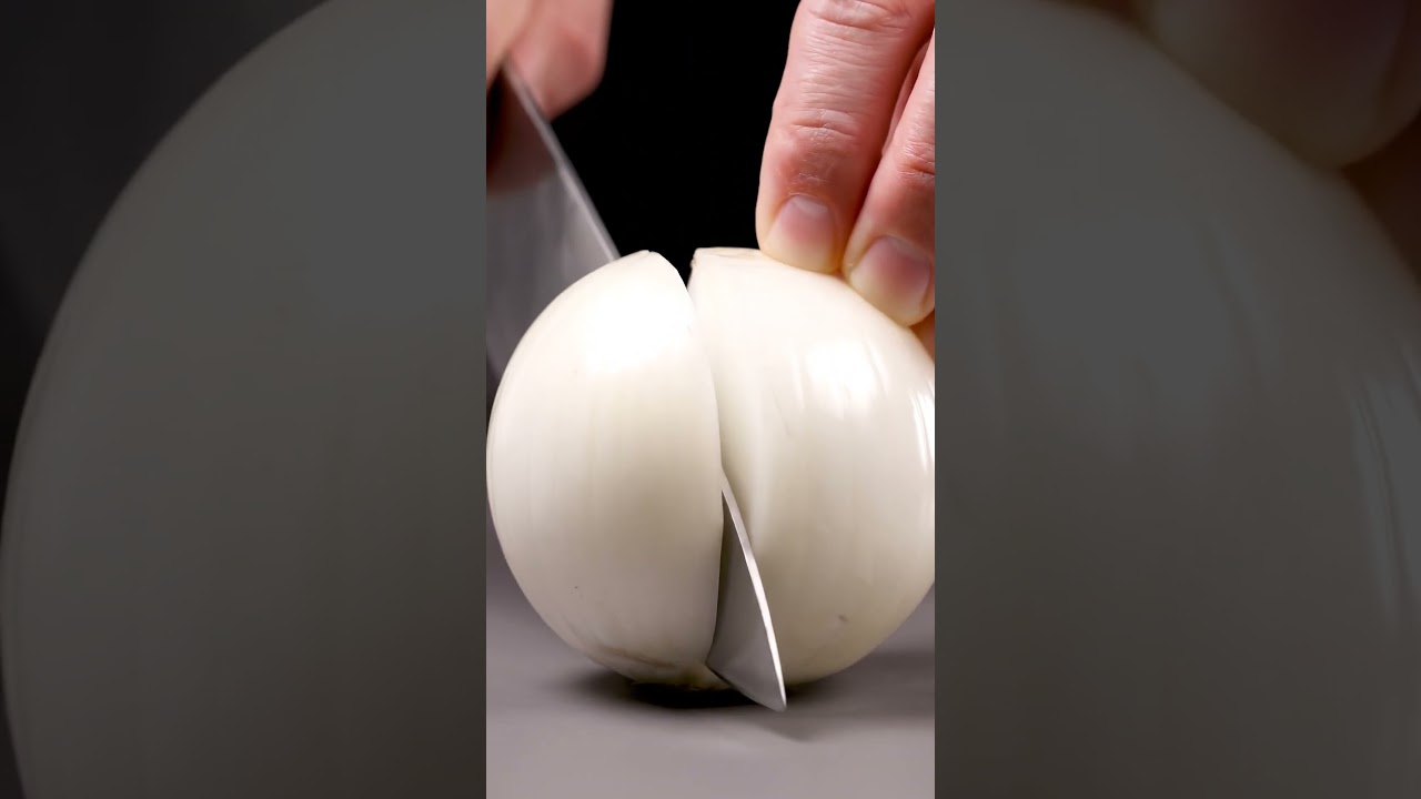 Giant Onion Clean Cut - Ultra Satisfying ASMR  