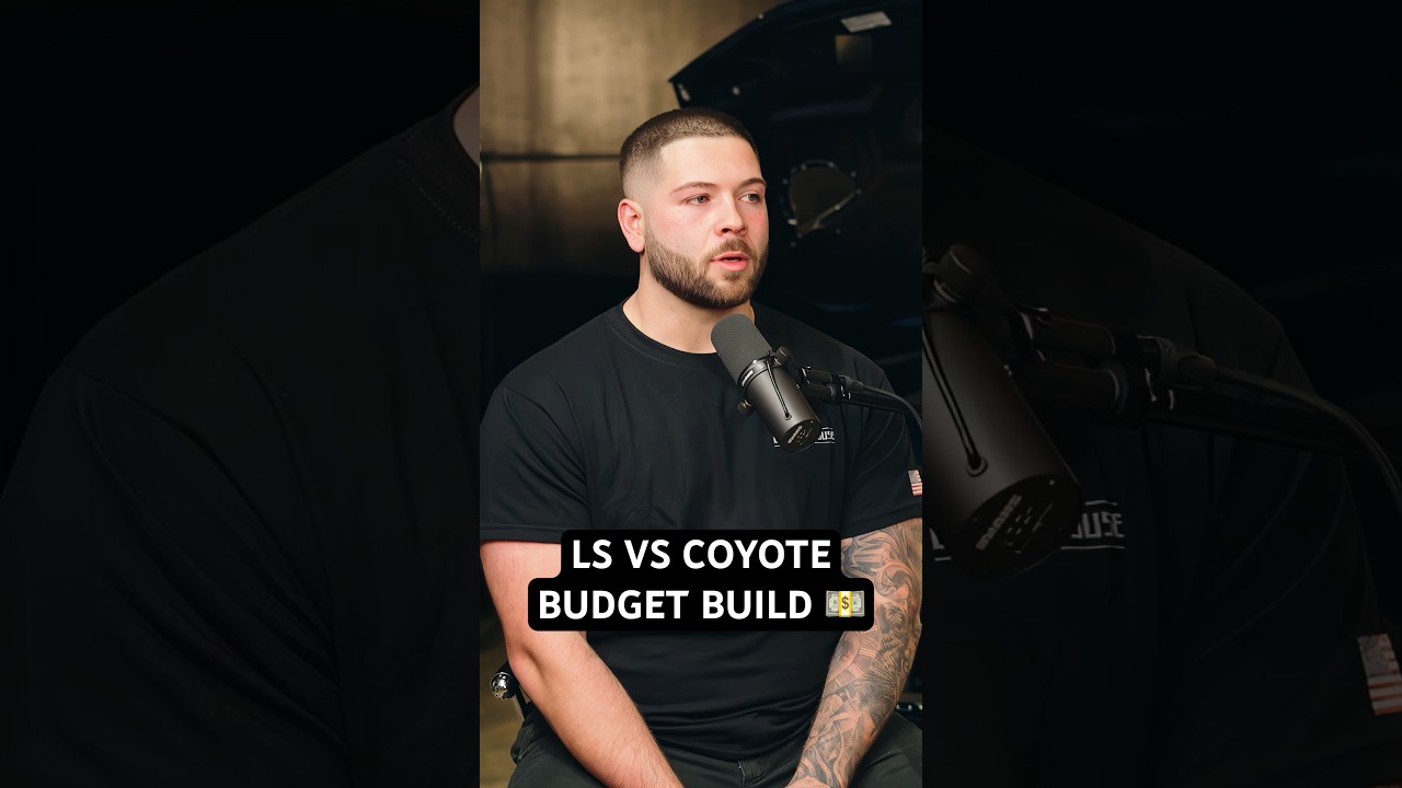 LS VS Coyote Build On a Budget 🤔 #shorts