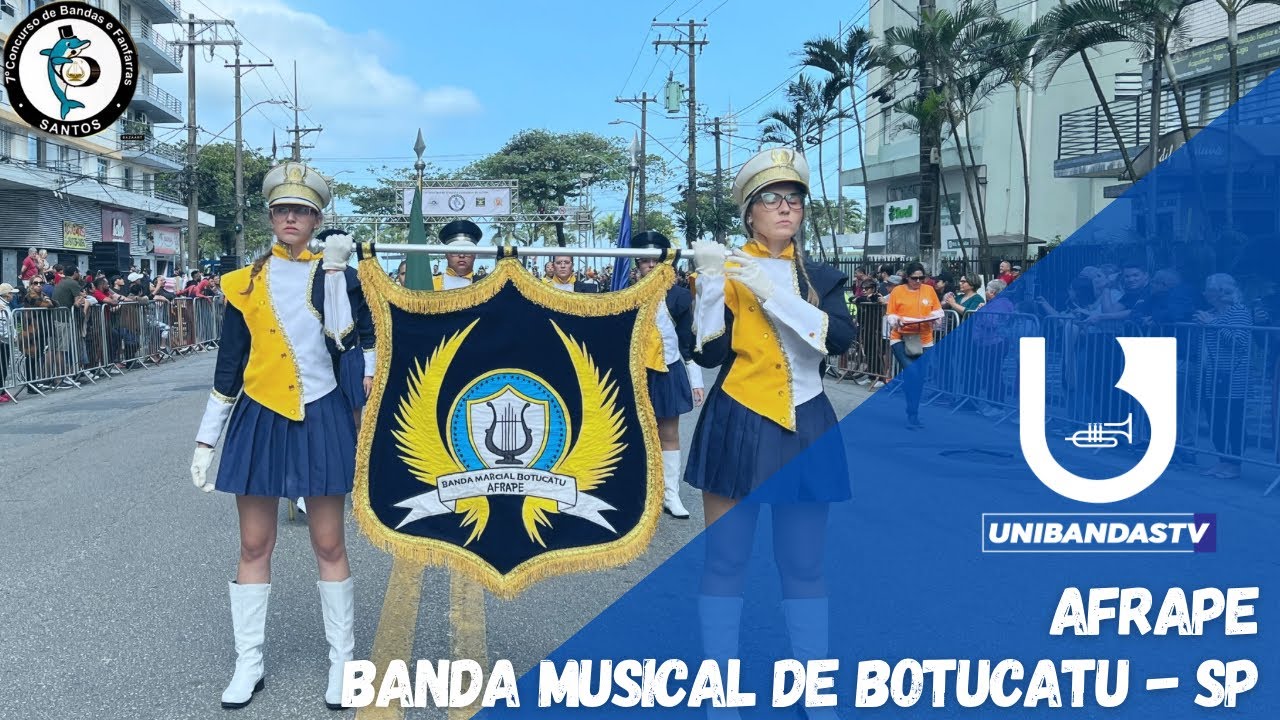 AFRAPE Banda Musical de BOTUCATU -SP |  7 Concurso de Bandas de Santos 2024 (Completo)