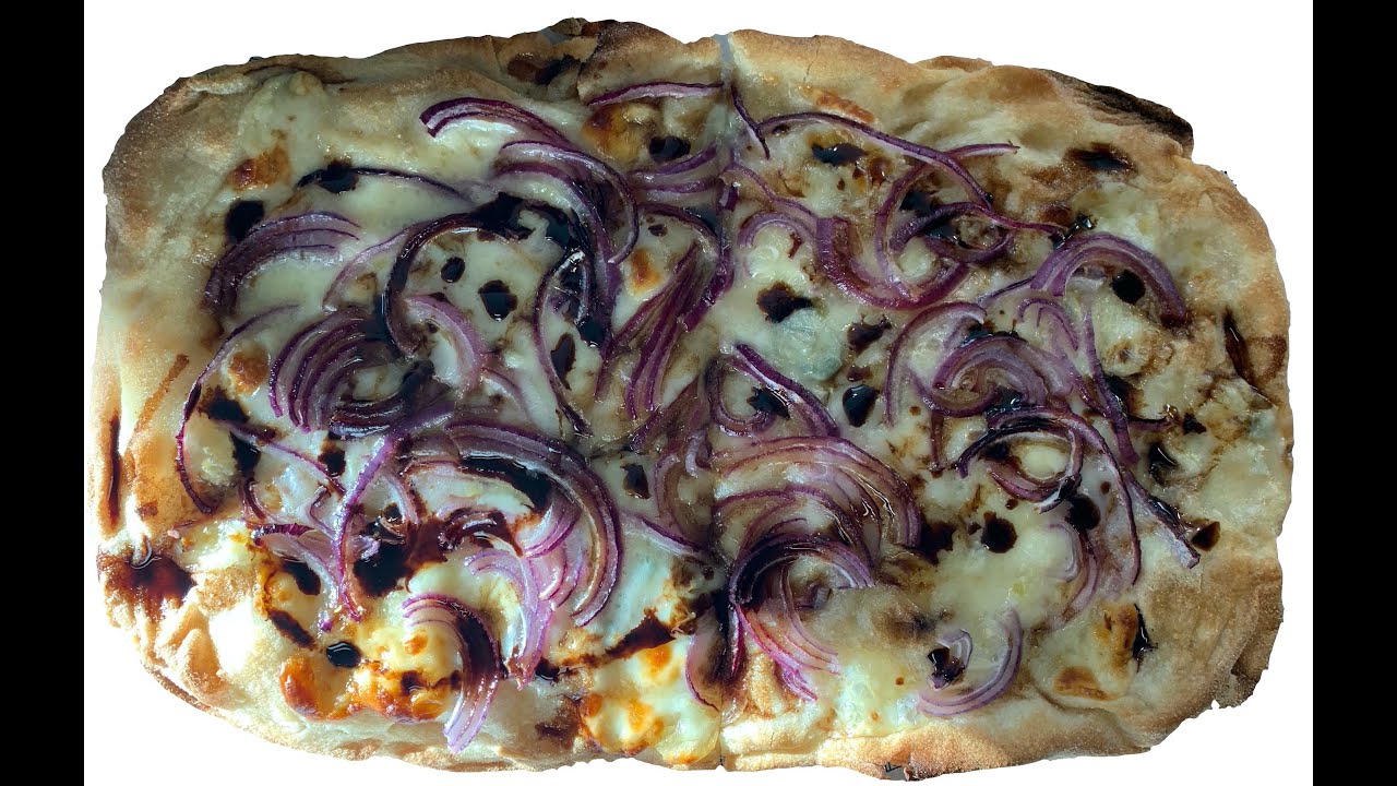 Pizzicata - Quattro formaggi - Cipolla rossa - Aceto Balsamico