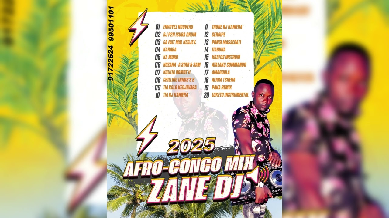 MIX AFRO CONGO JUIN 2025 BY ZANE DJ