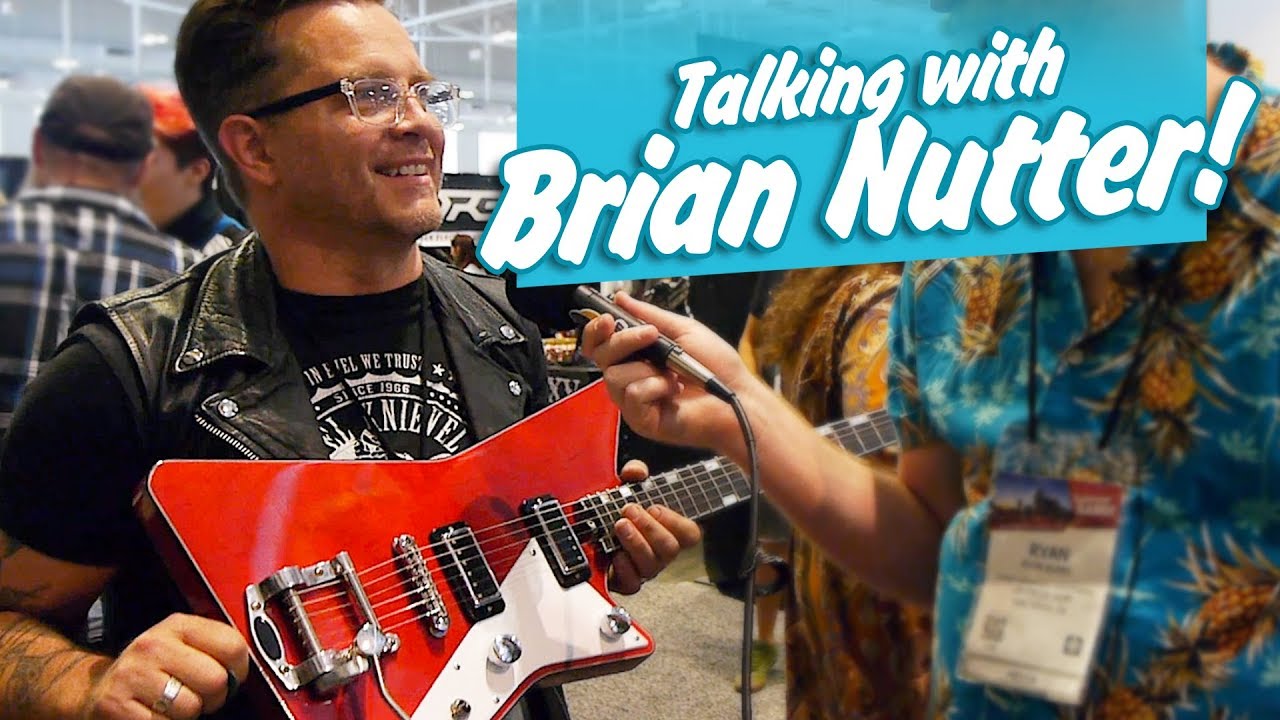 Talking with Brian  Nutter - NUTTER GUITARS - Summer Namm 2019
