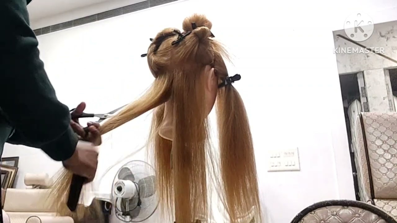 How to cut U shape hair | U shape hair cut 