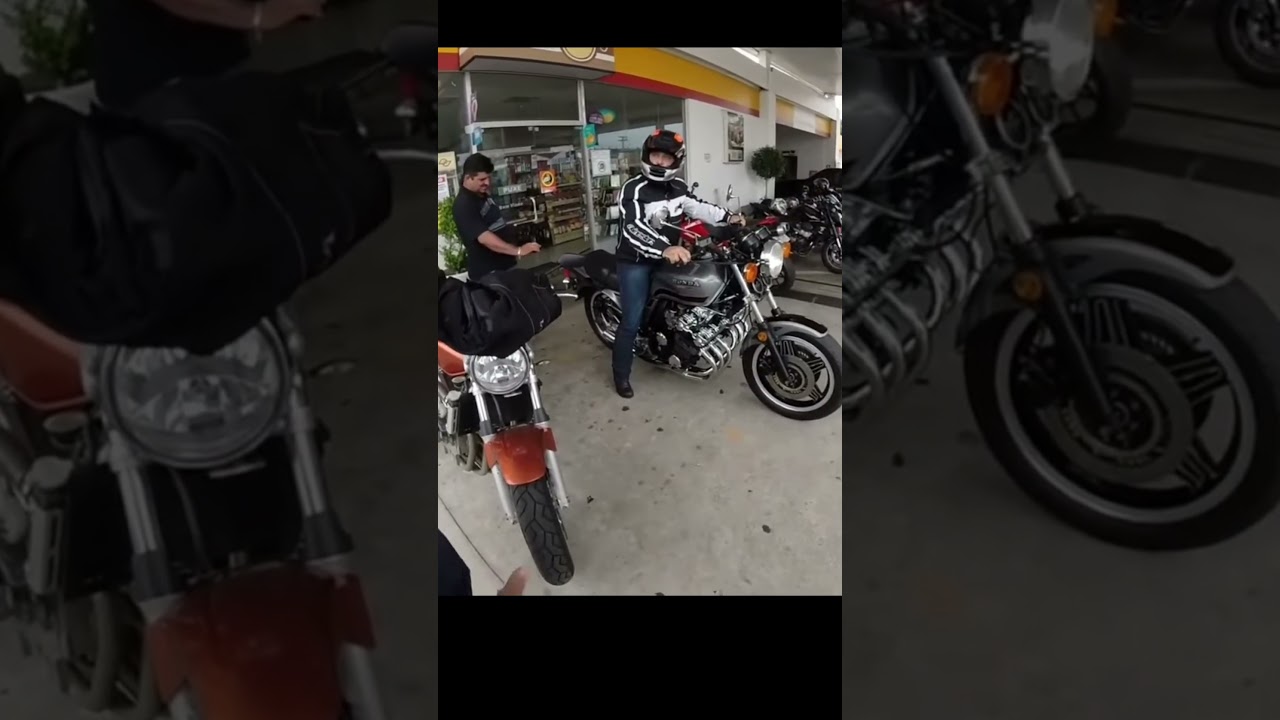 Honda CBX 1050 No Muffler Sound