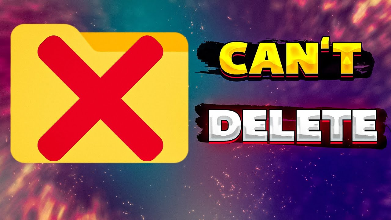 FIXED: Can't Delete Folder in Windows❌ Folder Access Denied Error !