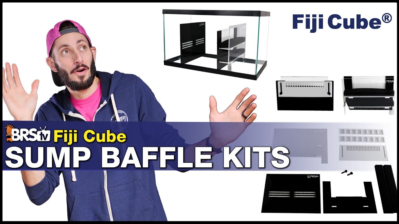 DIY Sumps for Saltwater Aquariums: A Whole Lot Easier and Better Looking! Fiji Cube Sump Baffle Kits