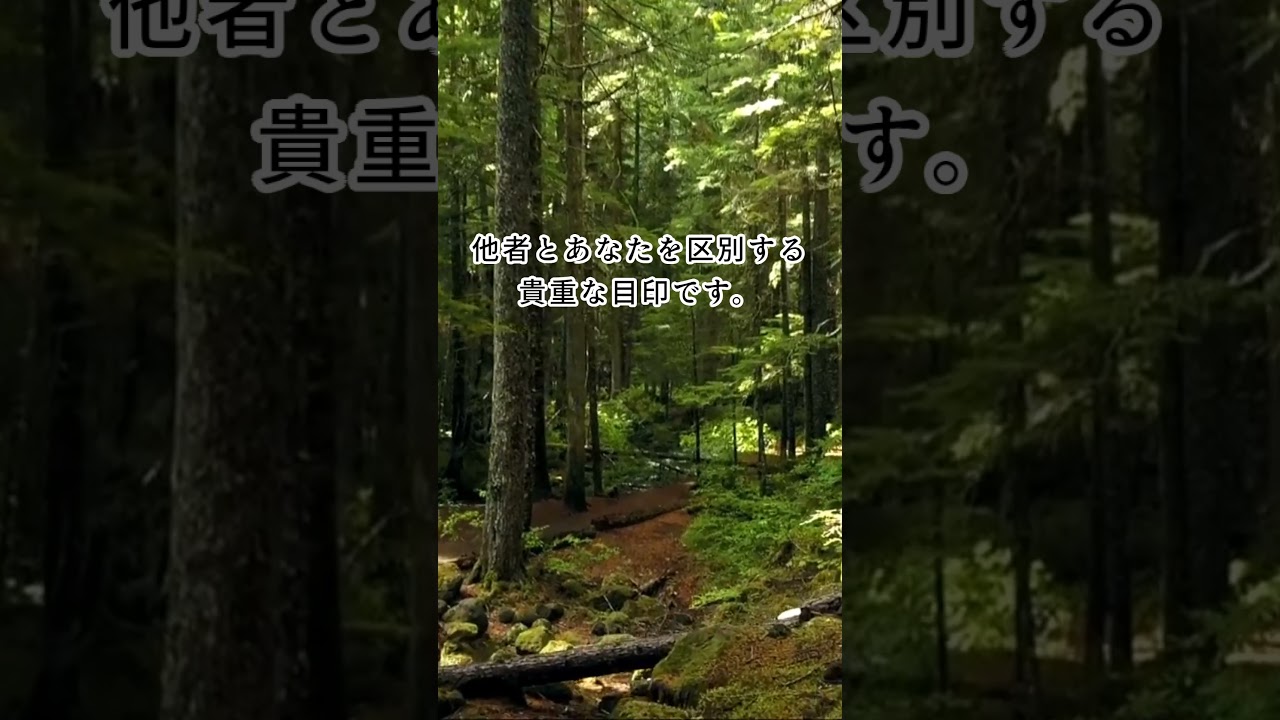 「欠点こそが、あなたの個性を支える「柱」である。」