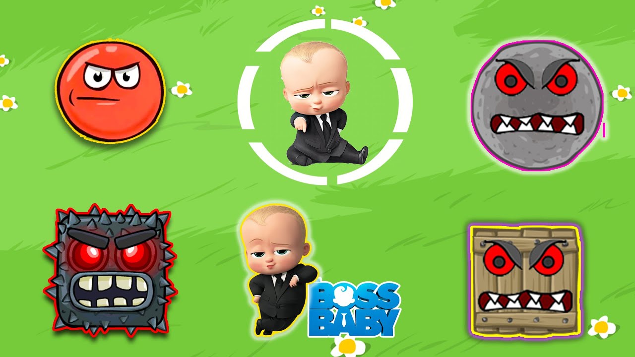 RED BALL 4 BOSS BABY INTO THE CAVE NEW UPDATE FOUND