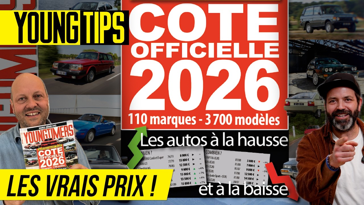 COTE OFFICIELLE 2026 : celles qui montent FORT en 2026 (et celles qui chutent&hellip;)