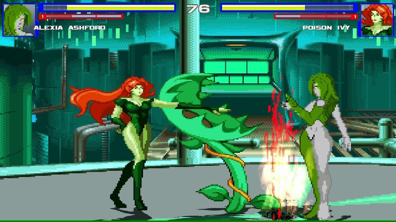 🎮 MUGEN DC vs Resident Evil - Alexia Ashford vs Poison Ivy 🎮