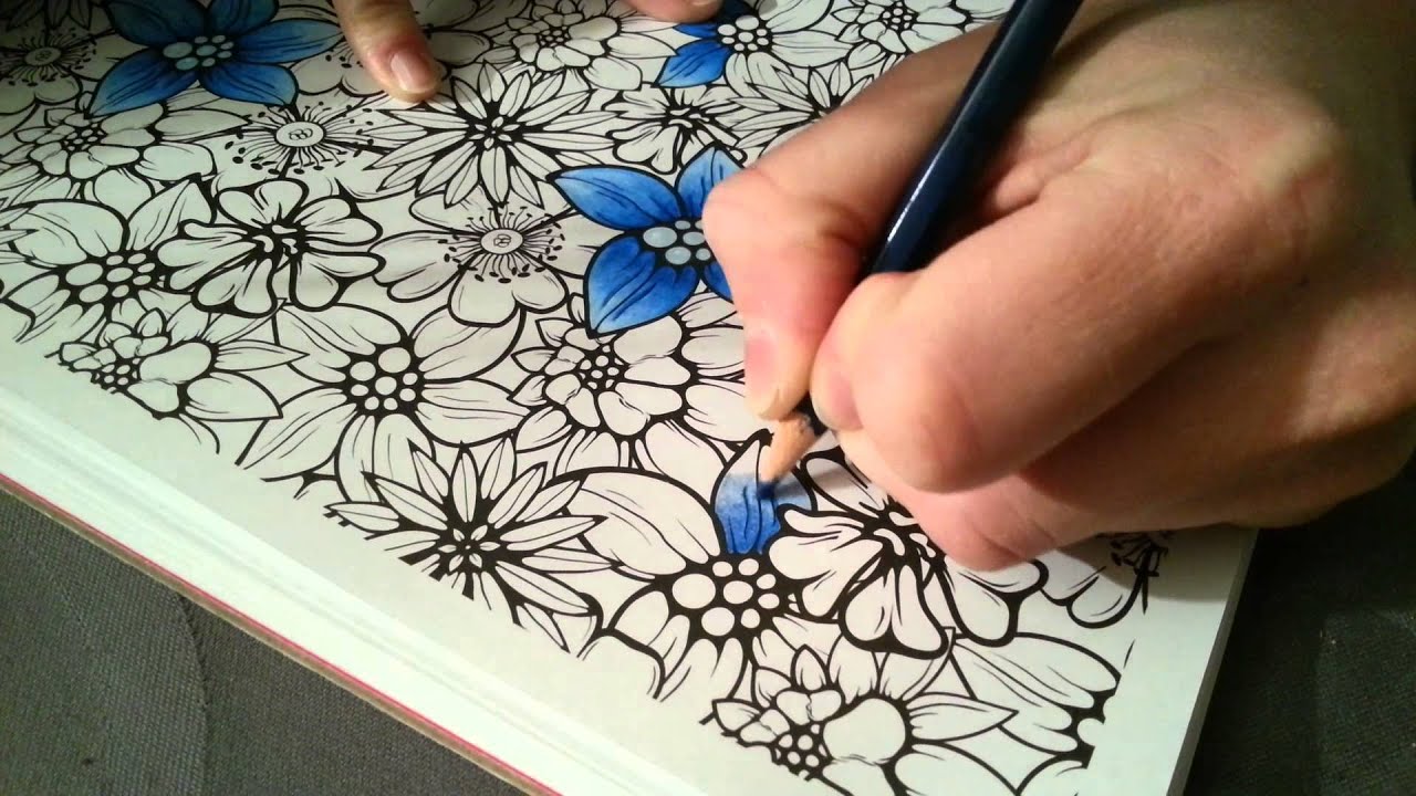 dégradés aux crayons aquarellables