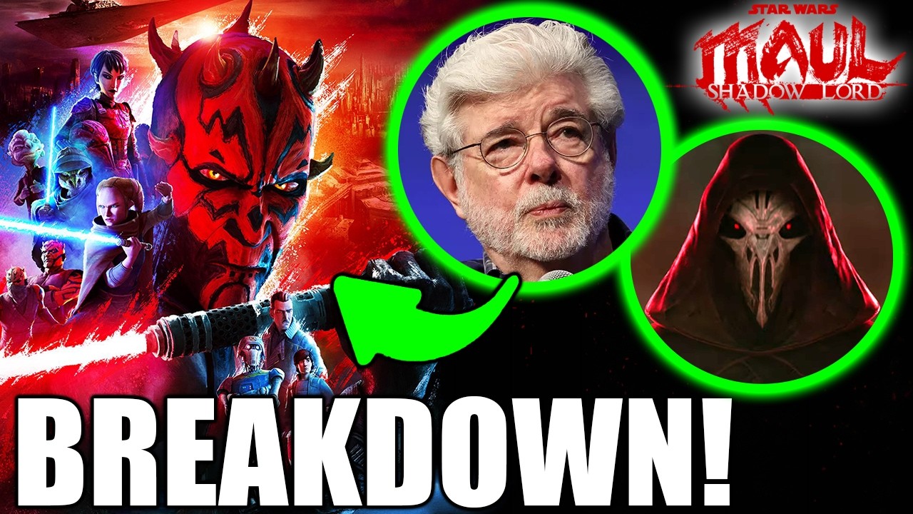 Разбор трейлера «Маул Теневой Лорд»! Сиквелы Джорджа Лукаса? Дарт Талон?!
