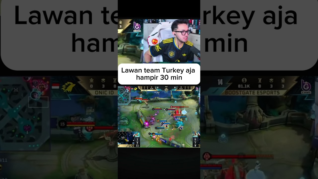 Lawan team Turkey aja perlu 30minit bagaimana ni 