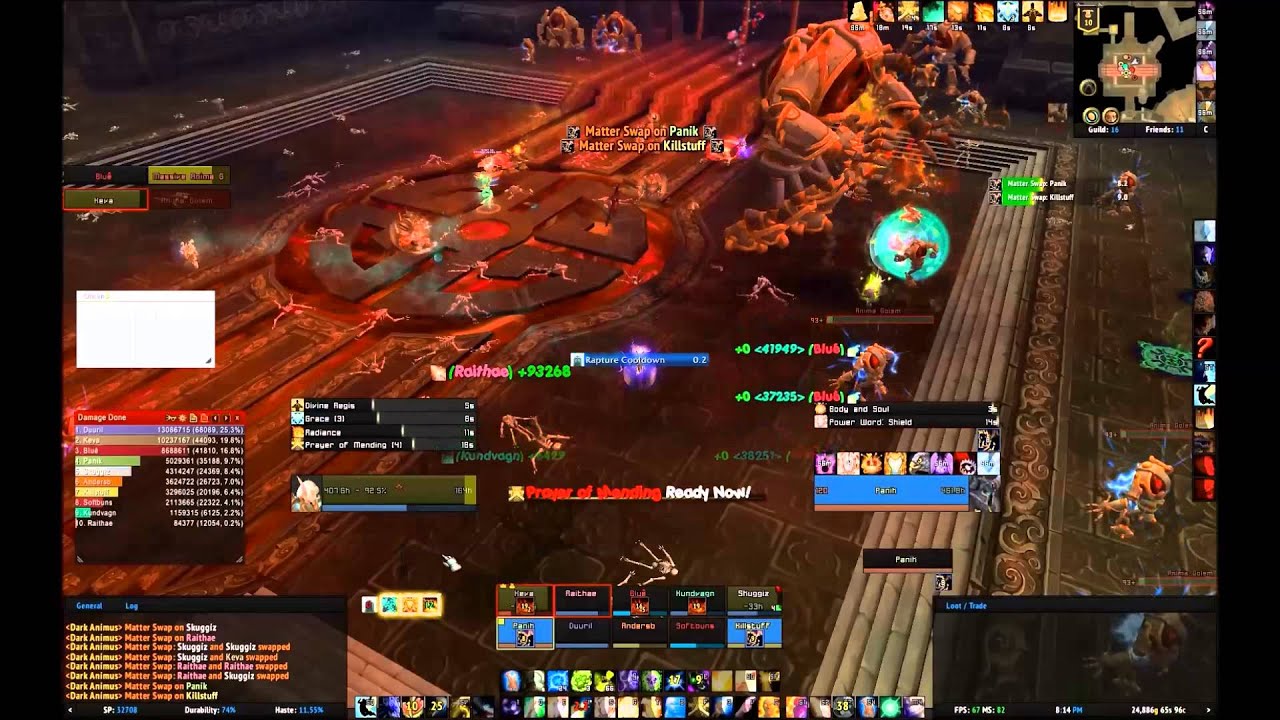 Dark Animus VS Fivehundred Fights (Disc priest POV)