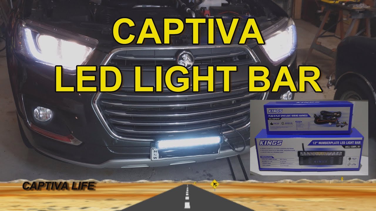 Captiva LED light bar - Adventure Kings