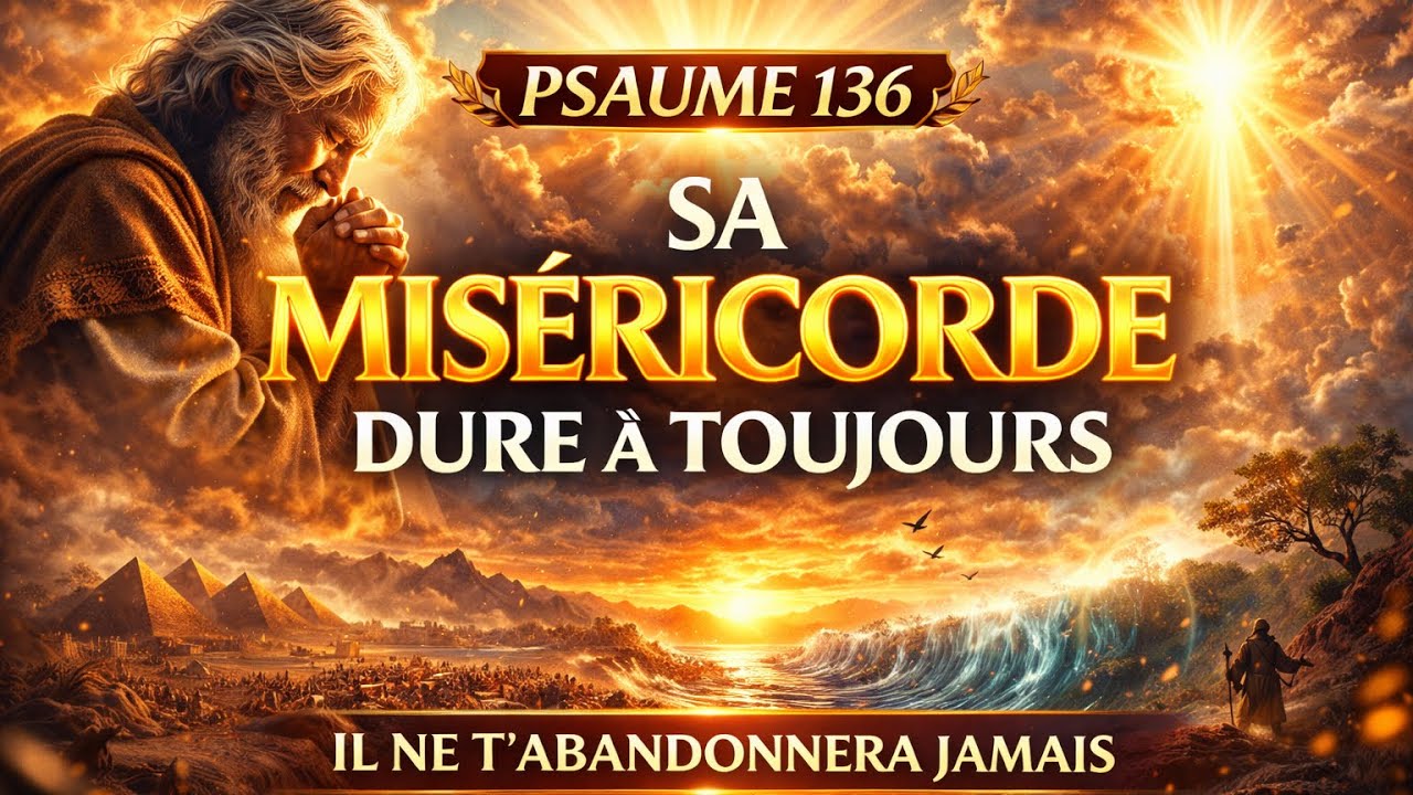 Psaume 136 | Sa Miséricorde Dure À Toujours | Louange Puissante et Reconnaissance