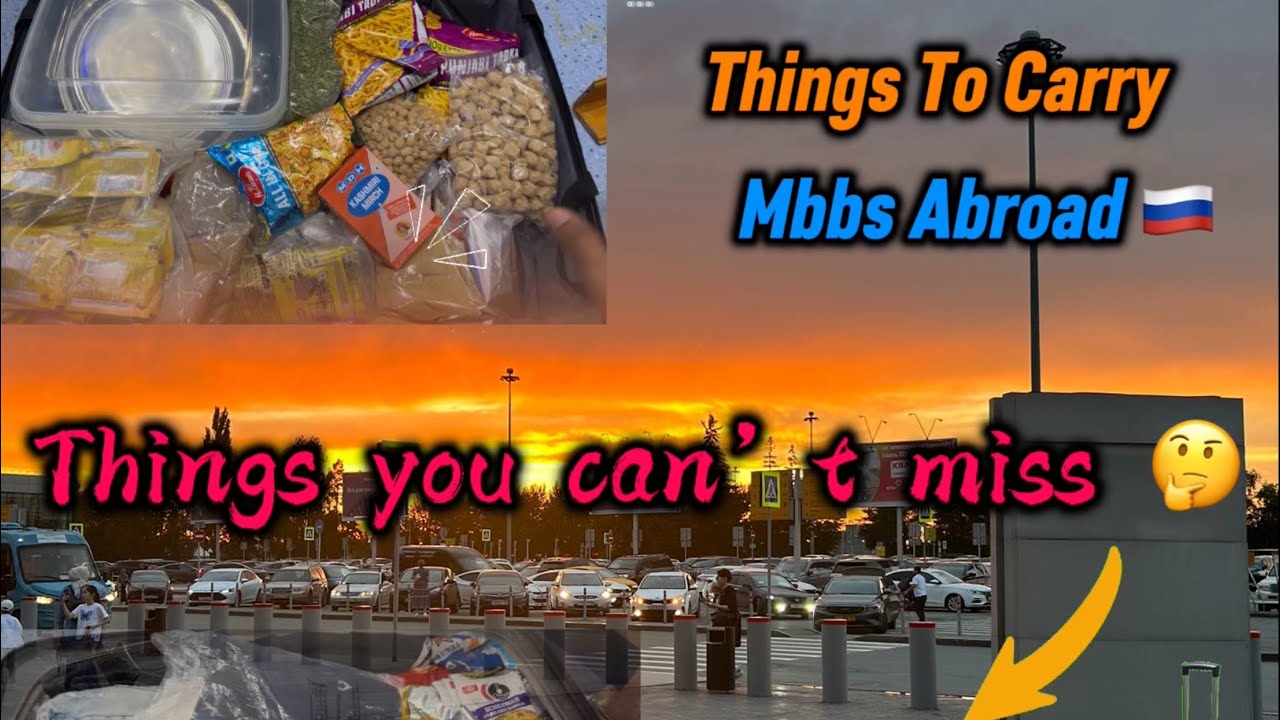 Things to Carry Before Going to Russia 🇷🇺 | MBBS Student | Packing Guide | MBBS Abroad 🩺