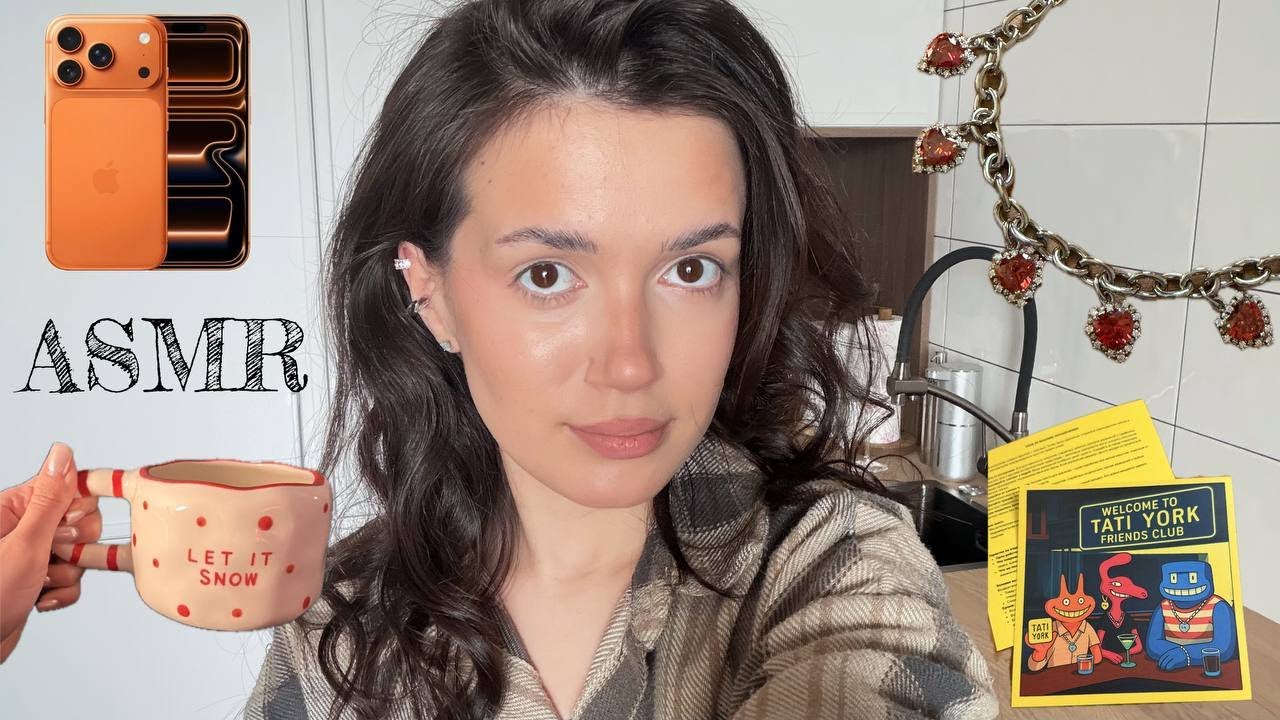 АСМР шуршу новогодними подарками