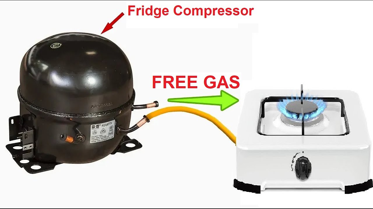 СВОБОДНЫЙ ГАЗ С ХОЛОДИЛЬНЫМ КОМПРЕССОРОМ