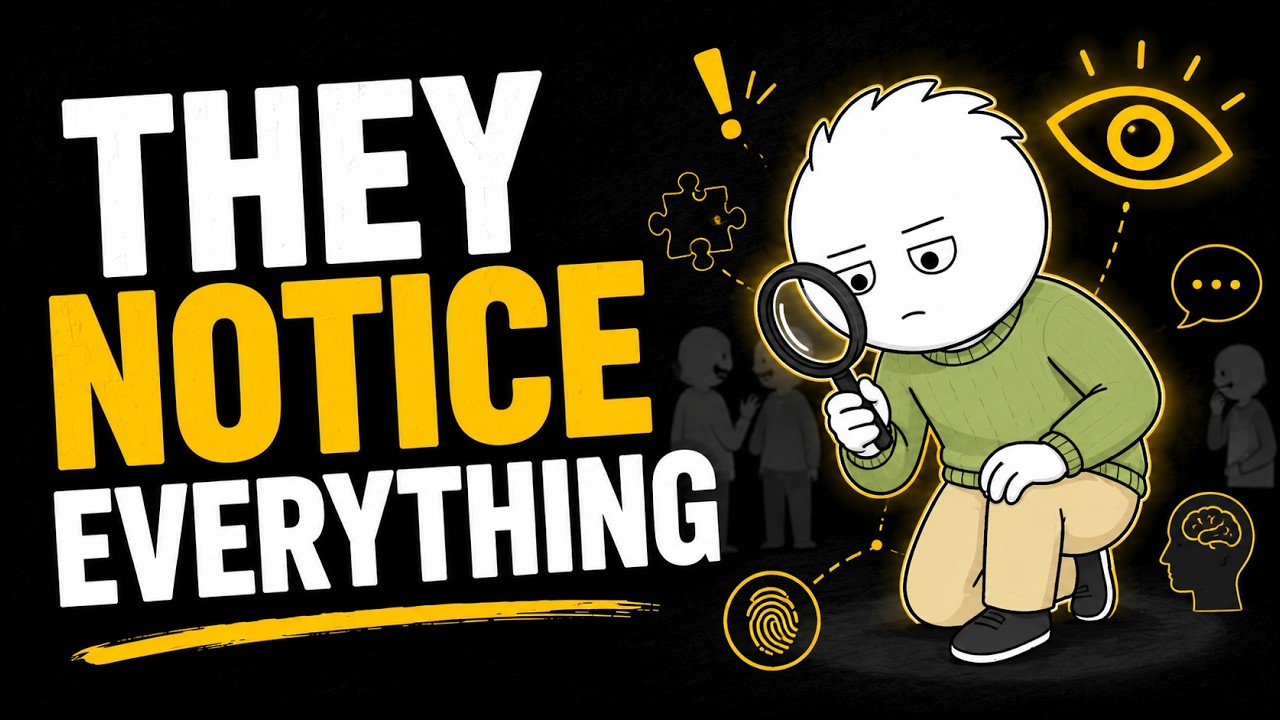The Psychology of People Who Notice Everything but Say Nothing