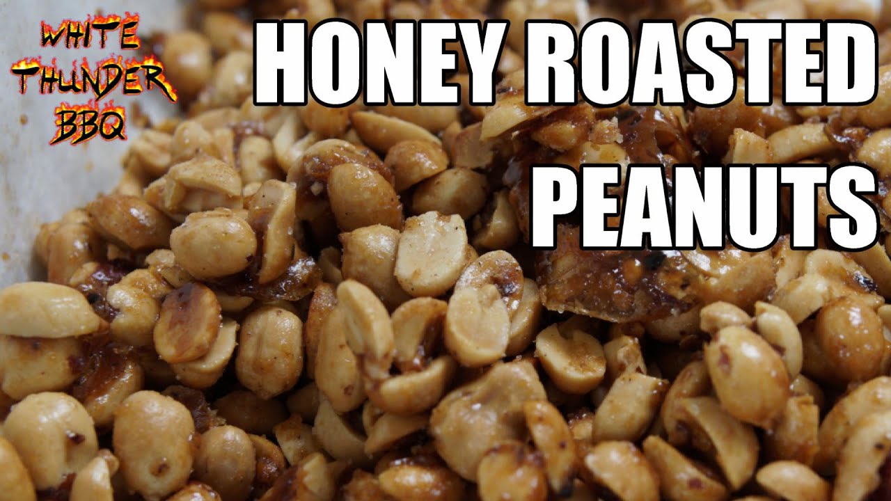 homemade SMOKED, SWEET and SPICY NUTS | Honey Roasted Peanuts Recipe