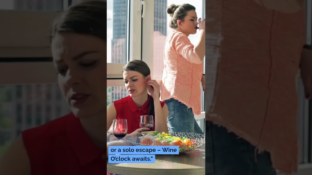 Wine-O-Clock: When Every Hour Is Wine O&rsquo;clock #Shorts  #wine #winelovers #wineoclock #winetime