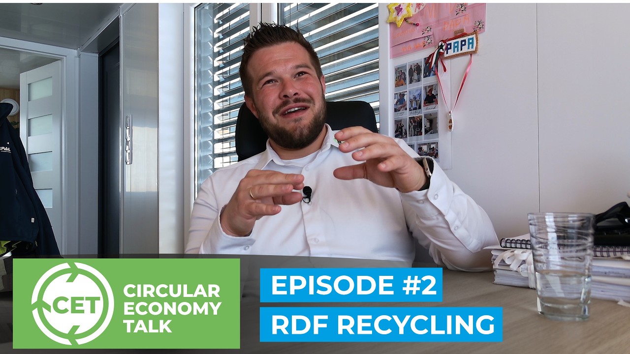 CIRCULAR ECONOMY TALK - Refuse Derived Fuel (RDF) processing with Zero Waste Group - SPALECK CET