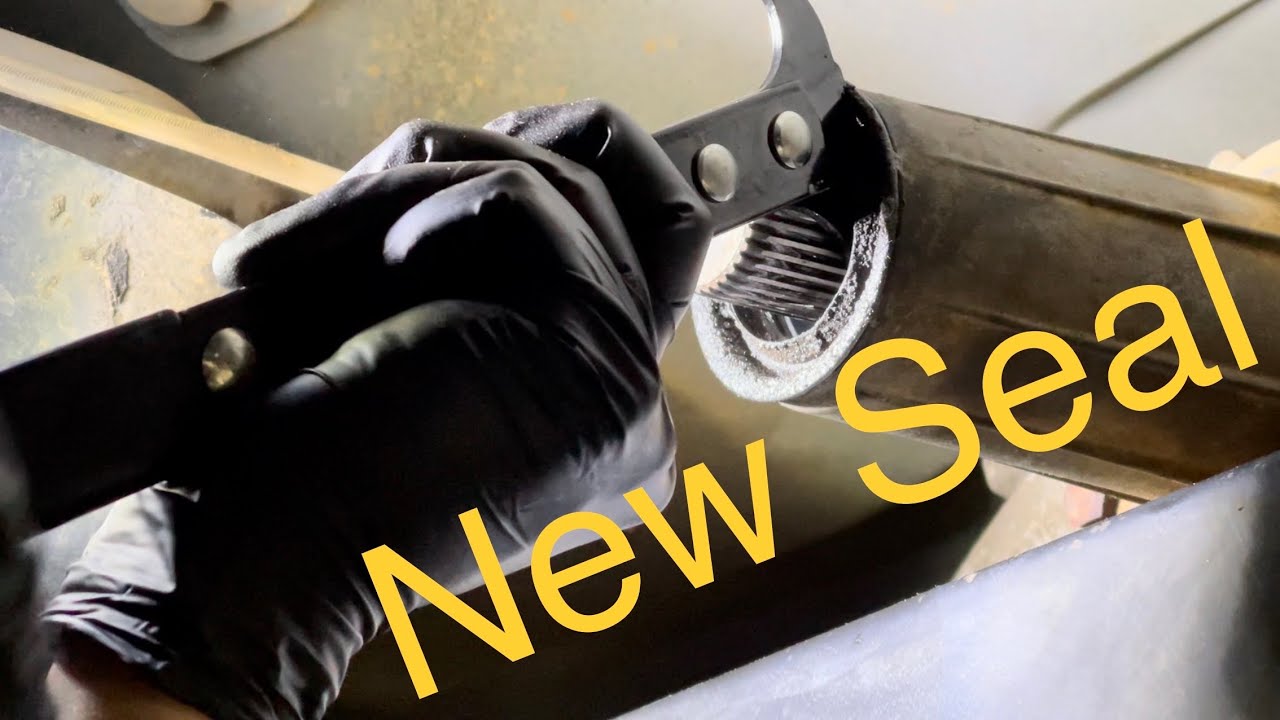 Replacing the rear transfer case seal on an 88-98 OBS Chevy 1500