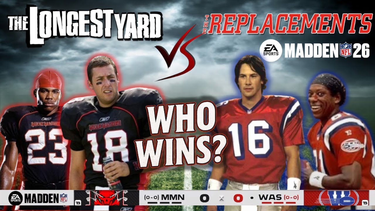 Longest Yard vs Replacements | Madden 26 – Who Wins?