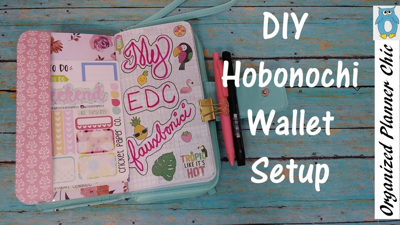 DIY Hobonichi Weeks Wallet Setup | Fauxbonichi Trial