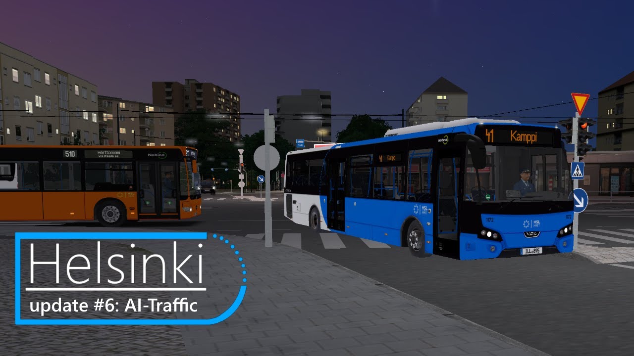 OMSI 2 | Helsinki:  More AI-Lines & Progress #6